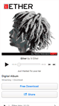 Mobile Screenshot of ether.bandcamp.com