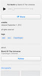 Mobile Screenshot of bandoftheuniverse.bandcamp.com