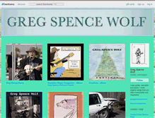 Tablet Screenshot of gregspencewolf.bandcamp.com