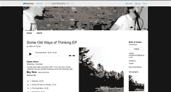 Desktop Screenshot of birthofflower.bandcamp.com