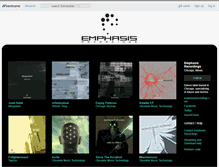 Tablet Screenshot of emphasisrecordings.bandcamp.com