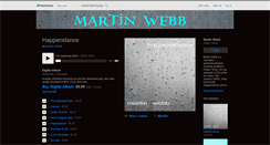 Desktop Screenshot of martinwebb.bandcamp.com