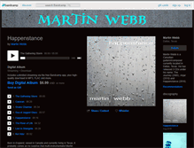 Tablet Screenshot of martinwebb.bandcamp.com