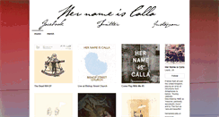 Desktop Screenshot of hernameiscalla.bandcamp.com