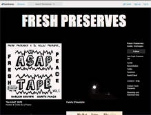 Tablet Screenshot of freshpreserves.bandcamp.com