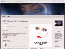 Tablet Screenshot of littlebark.bandcamp.com