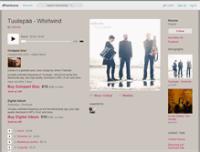 Tablet Screenshot of karuna.bandcamp.com