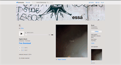 Desktop Screenshot of essa.bandcamp.com