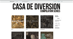 Desktop Screenshot of casadediversion.bandcamp.com