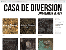 Tablet Screenshot of casadediversion.bandcamp.com