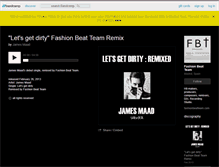 Tablet Screenshot of fashionbeatteam.bandcamp.com
