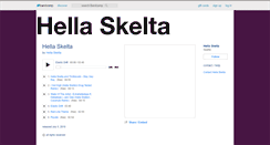 Desktop Screenshot of hellaskelta.bandcamp.com