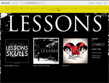 Tablet Screenshot of lessons.bandcamp.com