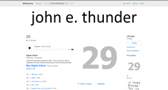 Desktop Screenshot of jthunder.bandcamp.com