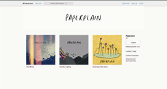 Desktop Screenshot of paperplain.bandcamp.com