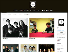Tablet Screenshot of polyvinylrecords.bandcamp.com