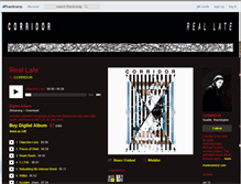 Tablet Screenshot of corridor1.bandcamp.com