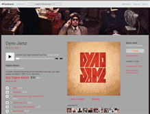 Tablet Screenshot of dynojamz.bandcamp.com