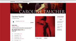 Desktop Screenshot of carolinetaucher.bandcamp.com