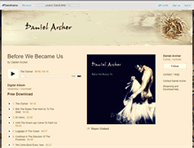 Tablet Screenshot of danielarcher.bandcamp.com