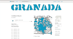 Desktop Screenshot of granadabr.bandcamp.com