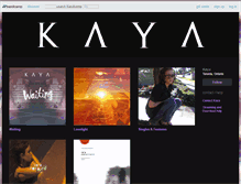 Tablet Screenshot of kayanow.bandcamp.com