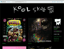 Tablet Screenshot of koolskull.bandcamp.com