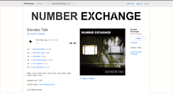 Desktop Screenshot of numberexchange.bandcamp.com