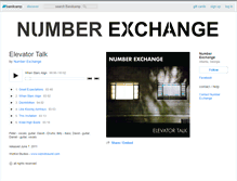 Tablet Screenshot of numberexchange.bandcamp.com