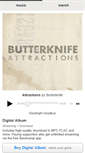 Mobile Screenshot of butterknife.bandcamp.com