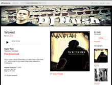 Tablet Screenshot of djhush.bandcamp.com