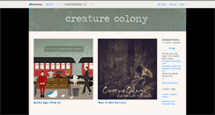 Desktop Screenshot of creaturecolony.bandcamp.com