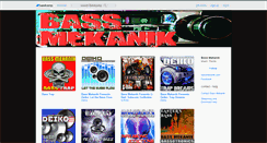 Desktop Screenshot of bassmekanik.bandcamp.com