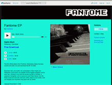 Tablet Screenshot of fantome.bandcamp.com