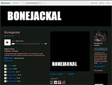 Tablet Screenshot of bonejackal.bandcamp.com
