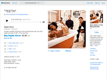 Tablet Screenshot of missneeks.bandcamp.com