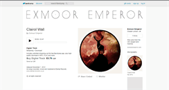 Desktop Screenshot of exmooremperor.bandcamp.com