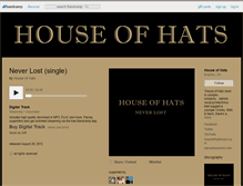Tablet Screenshot of houseofhatsmusic.bandcamp.com