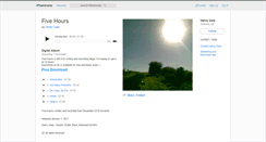 Desktop Screenshot of henrygale.bandcamp.com