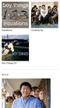Mobile Screenshot of boythings.bandcamp.com