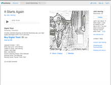 Tablet Screenshot of johnherring.bandcamp.com