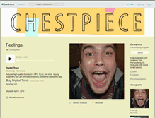 Tablet Screenshot of chestpiece.bandcamp.com
