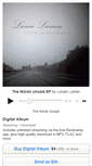 Mobile Screenshot of lunaelumen.bandcamp.com