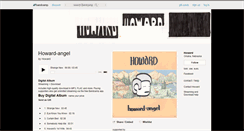 Desktop Screenshot of howard-angel.bandcamp.com