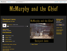 Tablet Screenshot of mcmurphyandthechief.bandcamp.com