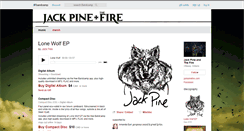 Desktop Screenshot of jackpinefire.bandcamp.com