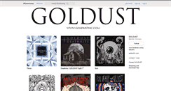 Desktop Screenshot of goldusthc.bandcamp.com