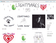 Tablet Screenshot of lightmares.bandcamp.com