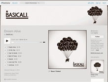 Tablet Screenshot of basicali.bandcamp.com
