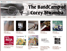 Tablet Screenshot of coreymwamba.bandcamp.com